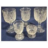 Group EAPG Ribbed Palm Fern Items