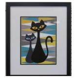 MID CENTURY MODERN CAT