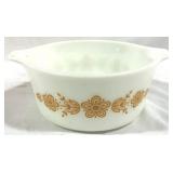 Pyrex Butterfly Gold Bowl - 8" Round