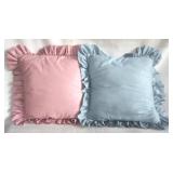2 Throw Pillows - 20" x 20"