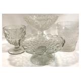 Lot of 4 Glass Items