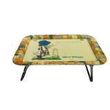 1982 Holly Hobbie Folding Tray 6.5 x 17.5 x 12.5