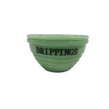 Jadeite Drippings Jar w/ Lid 3 x 5