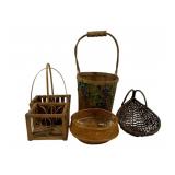 5 Pc Lot Baskets