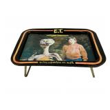 Vintage 1982 ET Folding Leg Tray 6 x 17.5 x 13