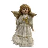 Porcelain Angel Doll 17"