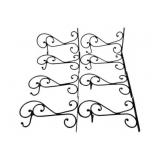 8 Metal  Wall Mount Brackets 11 x 7