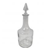 Vintage Glass Decanter - Mid-Century Modern Design
