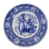 Wedgwood "Ivanhoe" Blue & White Plate