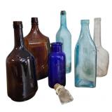 Lot of Assorted Glass Bottles