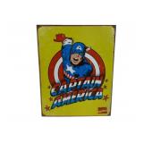 Captain America Metal Sign 16 x 12.5