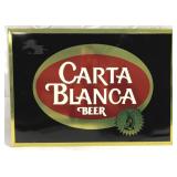 Carta Blanca Beer Metal Sign - 12" x 16.5"