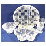 Lot of 4 Glass Items