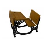 American Girl Doll Iron & Wood Desk 9 x 11 x 9