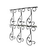 6 Metal Wall Mount Brackets 11 x 7