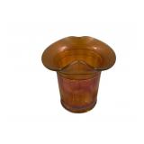 Carnival Glass Vase 4"