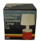 Dorcy Indoor/Outdoor Battery Lamp in Box