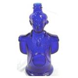 George Washington Cobalt Glass Bottle