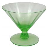 Uranium Green Sherbet 3.5"