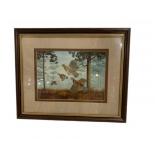 Piney Woods Quail Signed 19 x 23