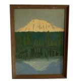 Framed Painting 17 x 13