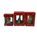 3 Hallmark Ornaments