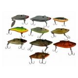 10 Vintage Fishing Lures