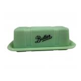 Jadeite Stick Butter Dish 2.5 x 7 x 3