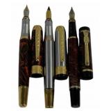 3 Fountain Pens
