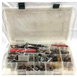 Plastic Organizer with Contents