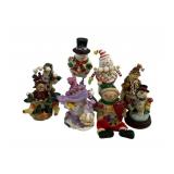 8 Snowman Figures