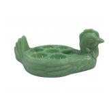 Jadeite Hen Egg Coddler 4 x 10