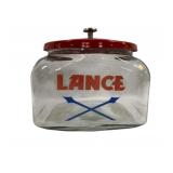 Lance Glass Store Jar 8 x 8 x 8
