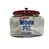 Moon Pie Glass Store Jar 8 x 8 x 8