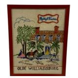 Framed Needlepoint 14 x 11