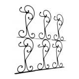 6 Metal Wall Mount Brackets 11 x 7