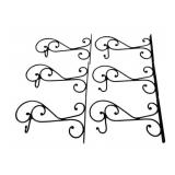 6 Metal Wall Mount Brackets11 x 7