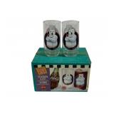 Set of 6 Coca-Cola Bear Glasses 6"