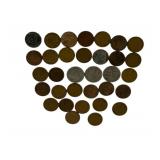 Group Wheat Pennies & Buffalo Nickels