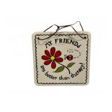 Ceramic Wall Sign 7 x 7