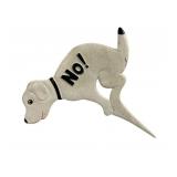 Cast Iron "NO!" Poop Dog Stake 12 x 12