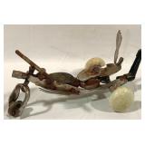 Handmade Motorcycle Sculpture