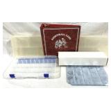 Lot of Assorted Cases, Coin Pages, & More