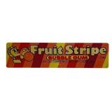 Fruit Stripe Bubble Gum Metal Sign 4 x 16