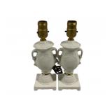 Pair Vintage Lamps 10.5"