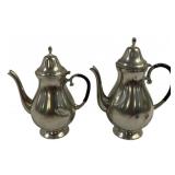 Bisco Holland Pewter Coffee & Tea Pots