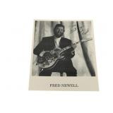 Fred Newell Signed Photo 10 x 8.5