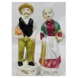 2 Porcelain Figurines 7.5"