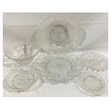 Lot of 6 Glass Items