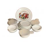 26pcs Assorted Corning Dishes